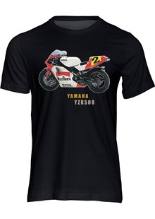 Yamaha YZR500 T-shirt Black