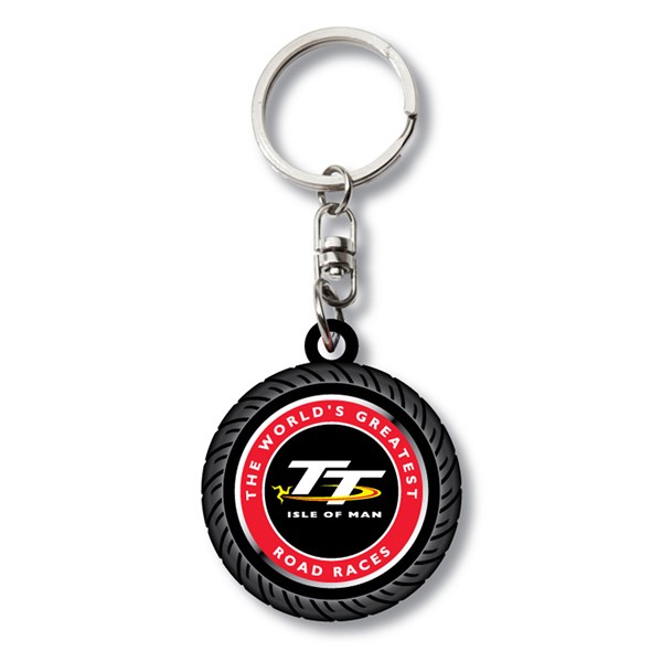 TT Rubber Tyre Key Fob : Duke Video