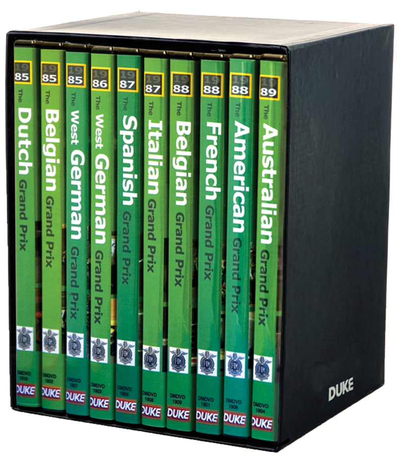 Bike Grand Prix 1990-99 (10 DVD) Box Set : Duke Video