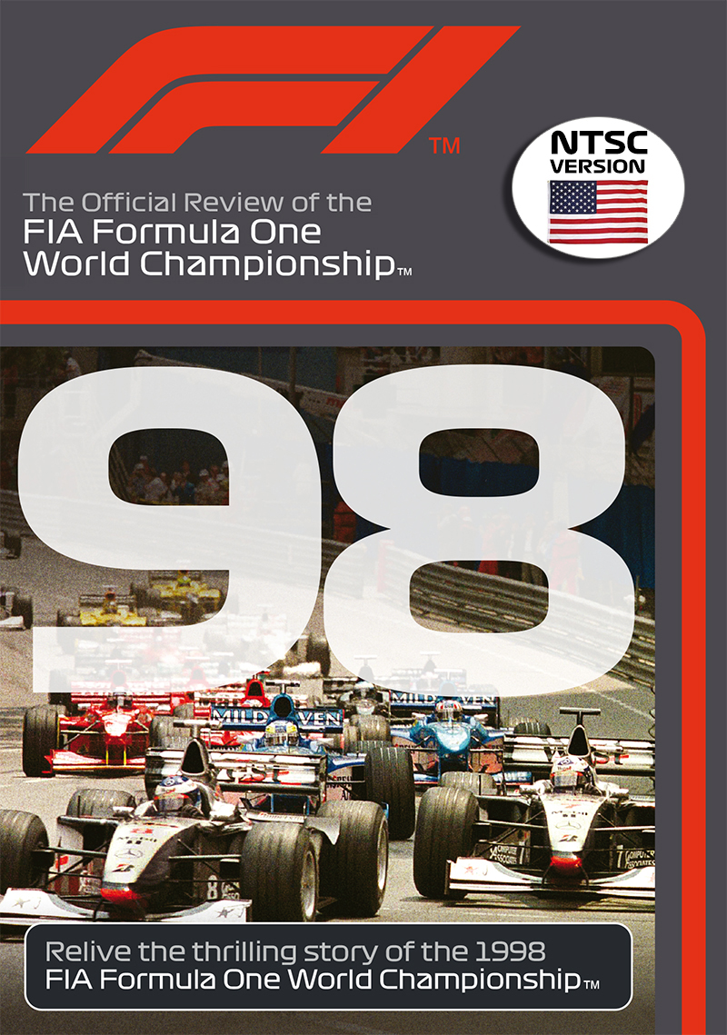 F1 ヒストリーレーシング1950to1999 DVD-