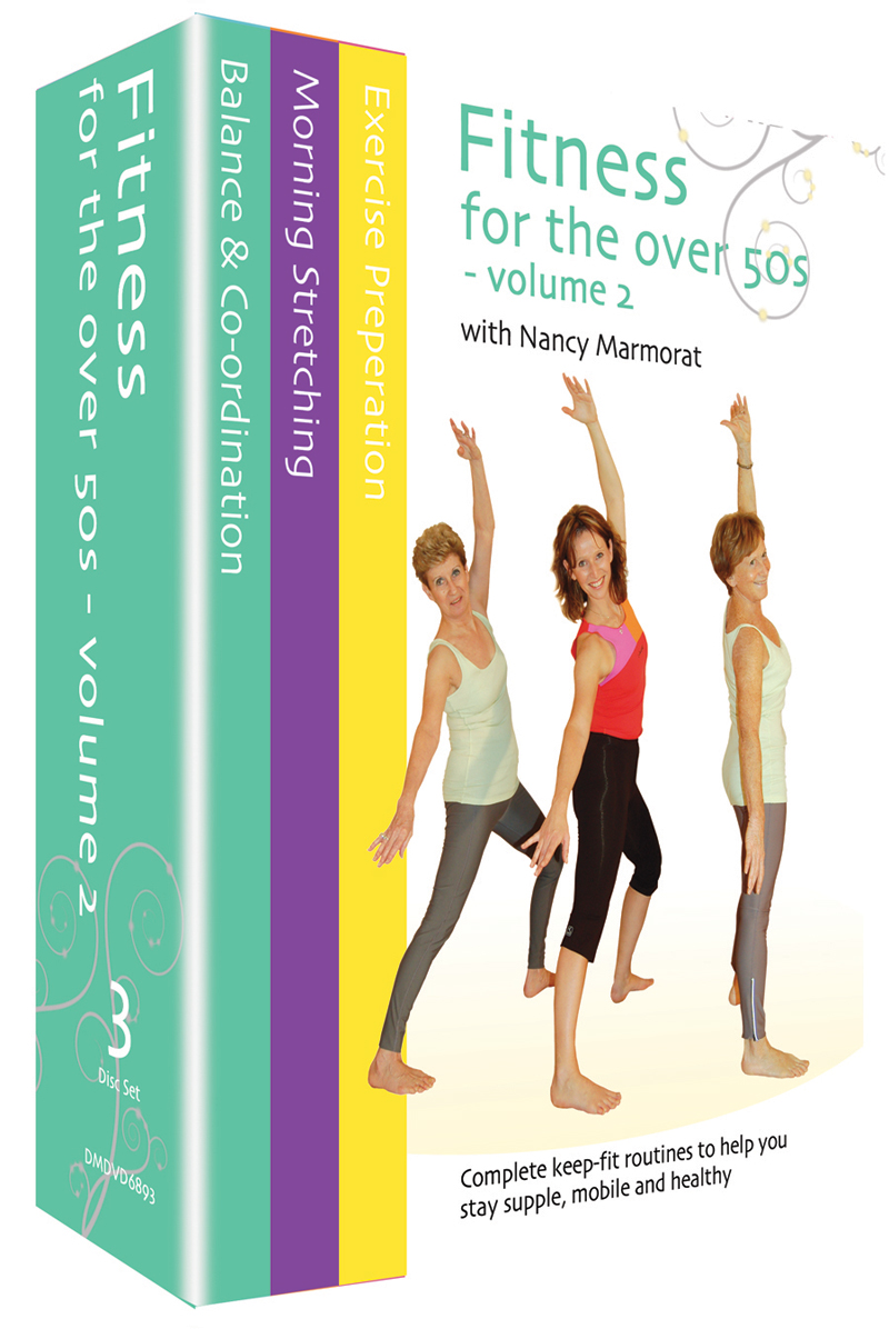 Fitness for the Over 50s Vol 2 3 DVD Box Set Duke Video