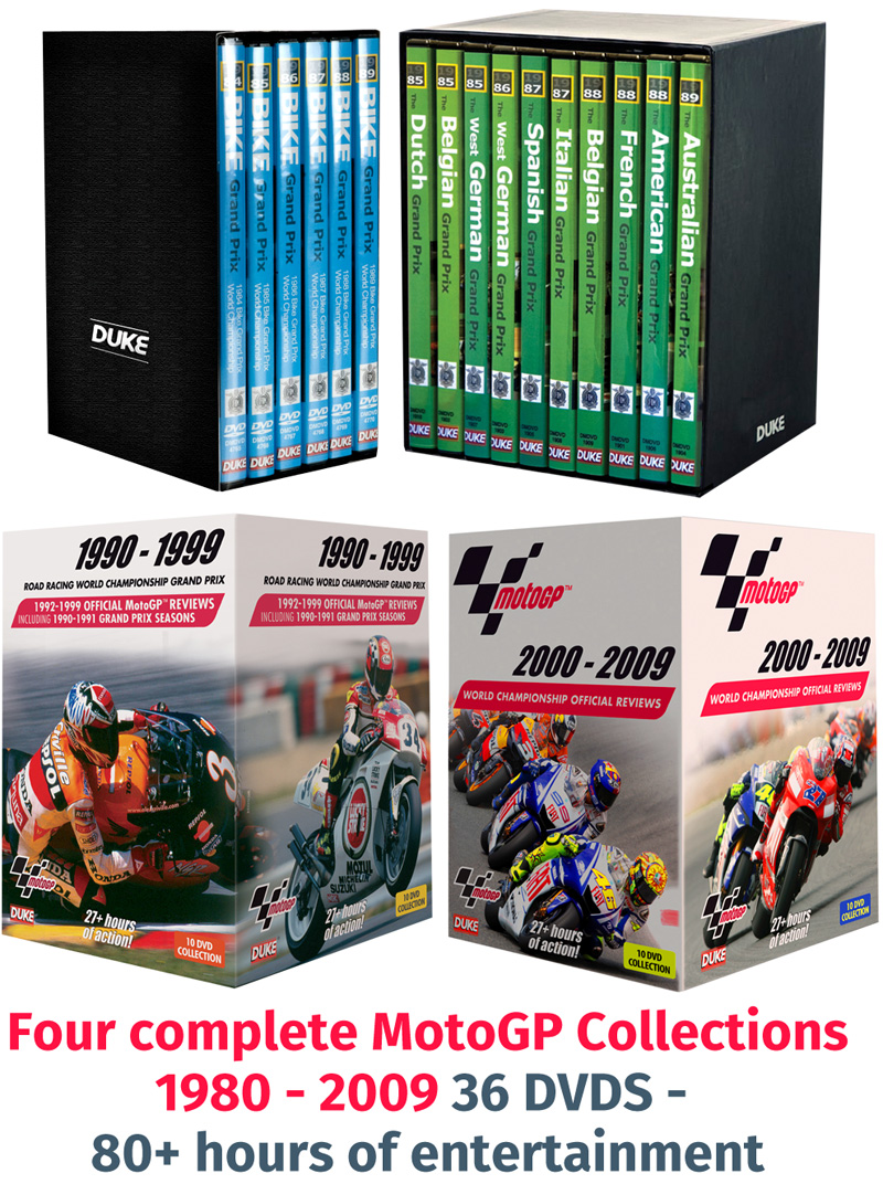 MotoGP DVD Box Set Collection 1980-2009 : Duke Video