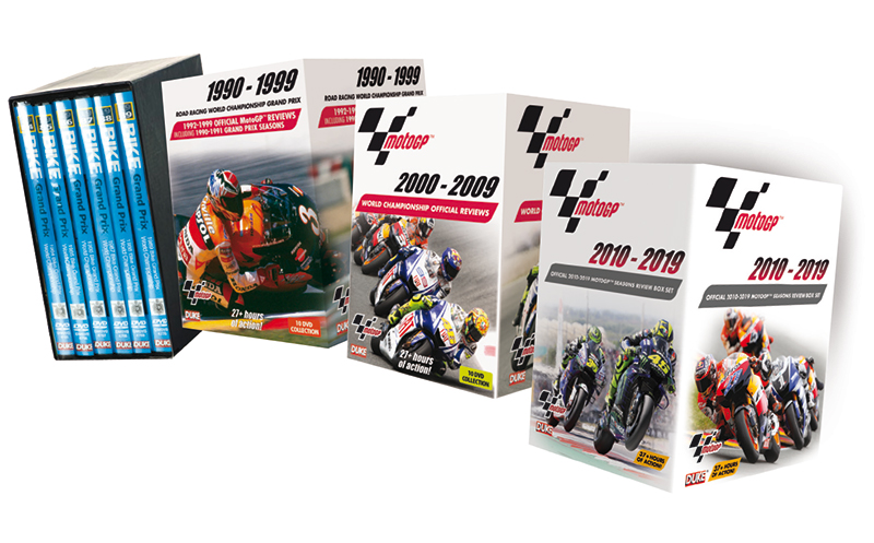 Bike GP and MotoGP DVD Collection 1984-2019 : Duke Video