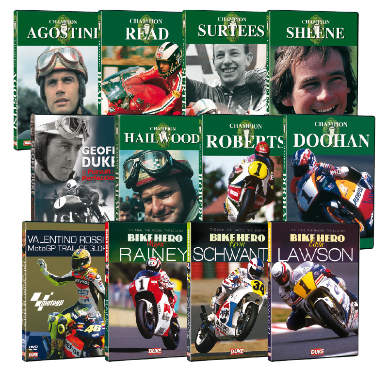 MotoGP Legends 12 DVD Collection : Duke Video