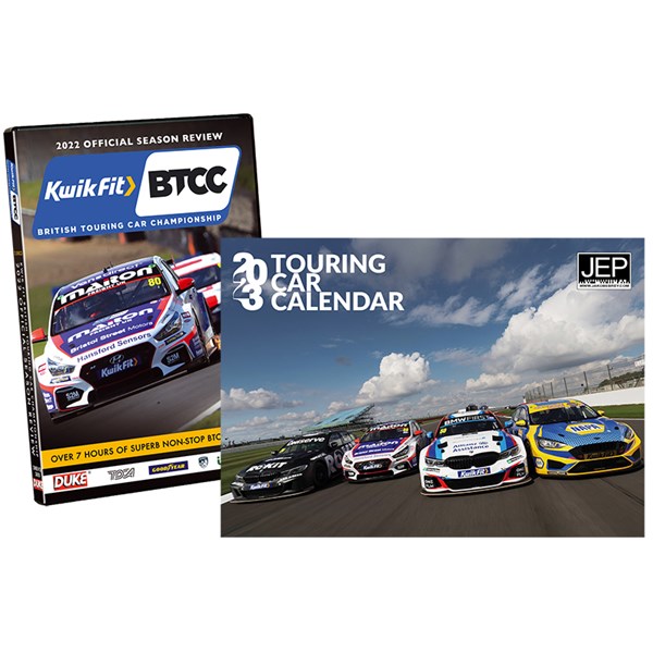 BTCC 2022 Review DVD and Touring Car 2023 Calendar Duke Video