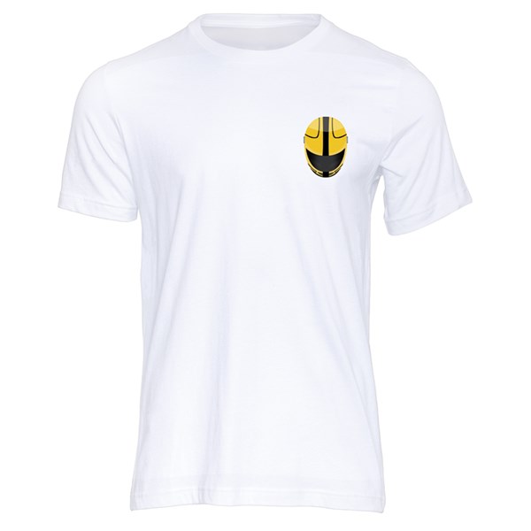 Joey Dunlop Helmet T-Shirt, White : Duke Video